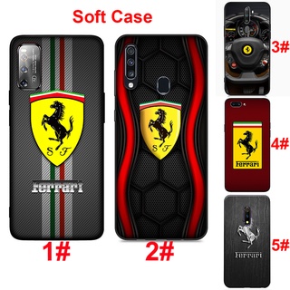 Ốp Điện Thoại Mềm In logo Xe Hơi Thể Thao Ferrari Cho Xiaomi Mi A3 Lite Pro CC9 CC9E Max 3 Poco X3 NFC F2 Pro F3 M3