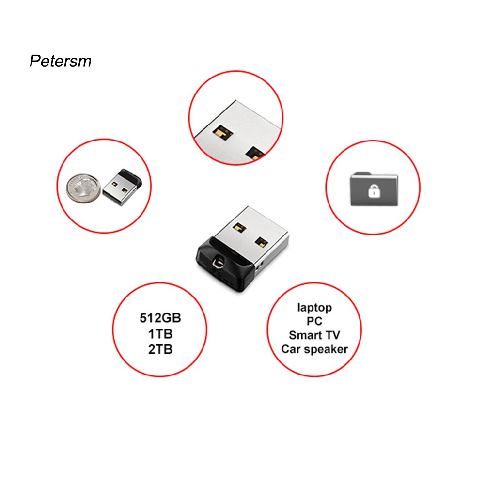 USB 3.0 mini 512GB 1TB 2TB hình chữ Y tốc độ cao | BigBuy360 - bigbuy360.vn