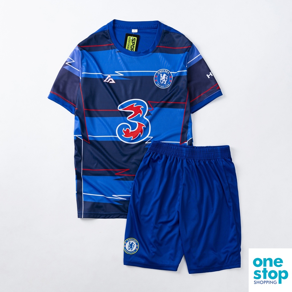 Bộ đồ bóng đá gồm quần và áo câu lạc bộ Chelsea One shop