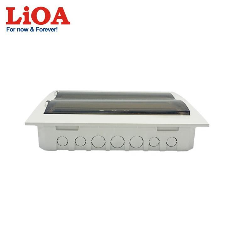 [CHÍNH HÃNG LIOA] Tủ điện LiOA đế nhựa dùng cho MCB, MCCB, RCBO chứa 24 đến 36 aptomat (SE4FC24/36LA)