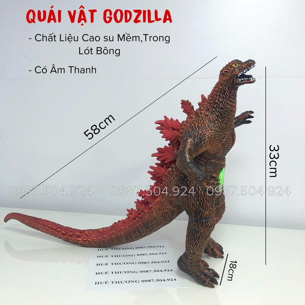 Godzilla Đồ Chơi Mô Hình Khủng Long Sze Lớn Chất Liệu Cao Su Mềm Có Nhạc Cho Bé Trai Từ 2 Đến 8 Tuổi Hiếu Toys