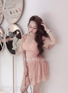 Đầm hồng siêu hót