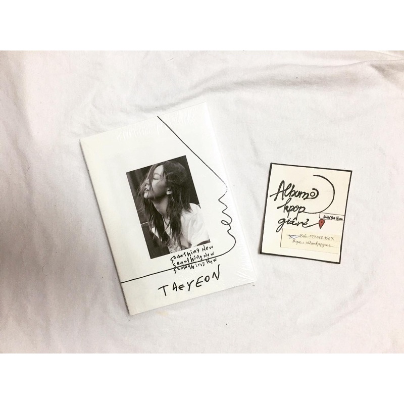 Taeyeon 2nd mini album Something New nguyên seal.