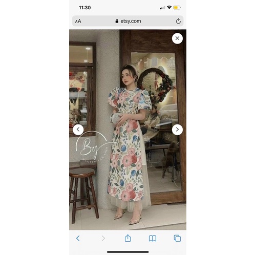 ÁO DÀI CÁCH TÂN GẤM