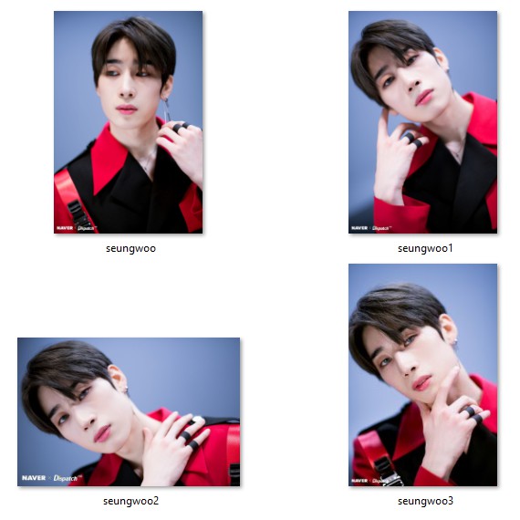 Postcard X1 bộ ảnh Flash của Naver x Dispatch kích thước 9x12 cm