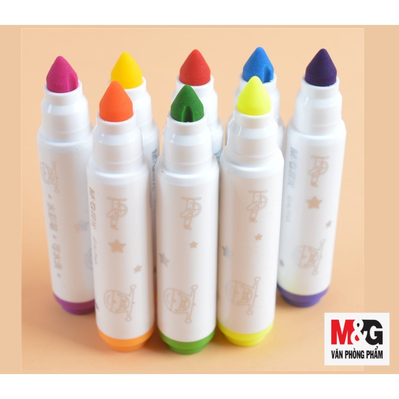 Bút nước M&amp;G JCPN0321/JCPN0322/JCPN0323 nhiều màu hình siêu nhân đỏ