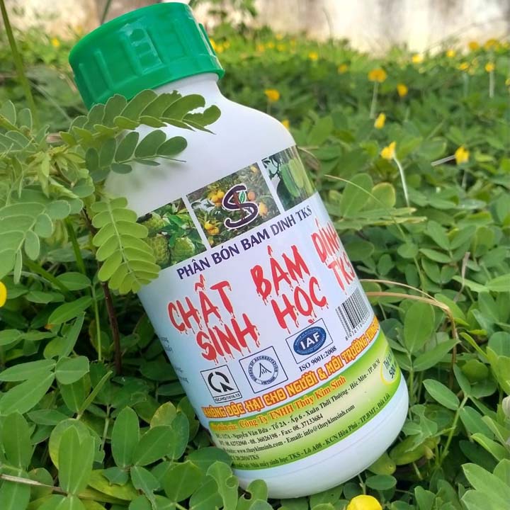 BÁM DÍNH SINH HỌC TKS: Tăng khả Năng Bám Dính Và Kéo Dài Hiệu Quả Của Phân Bón - Chai 500ml