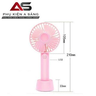 Quạt mini cầm tay sạc điện