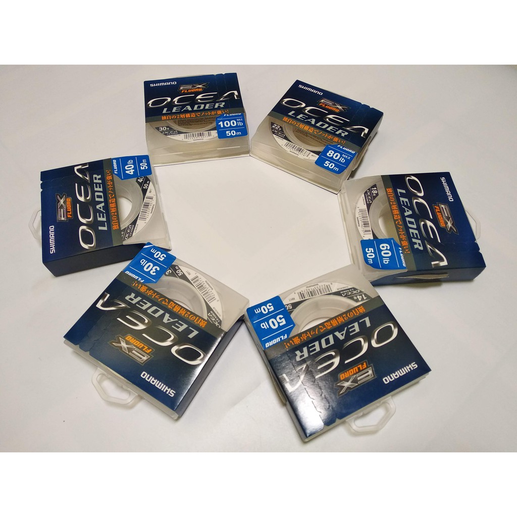 Dây Câu Cá Shimano EX Fluoro Ocea Leader GP-CL036L-01 - 50m - Làm Thẻo