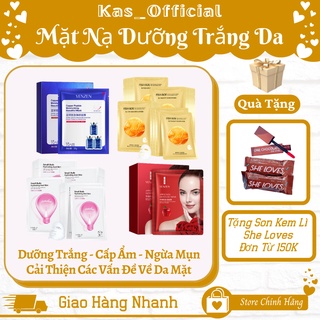 Mặt Nạ Ngọc Trai Trứng Cá Muối VENZEN Dưỡng Trắng Da Mặt Cấp Ẩm Ngăn Ngừa Mụn Và Thu Nhỏ Lỗ Chân Lông Nội Địa Trung