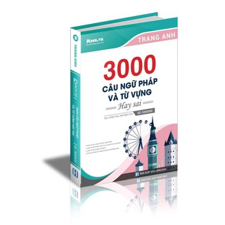 3000 cau ngu phap va tu vung hay sai cô Trang Anh