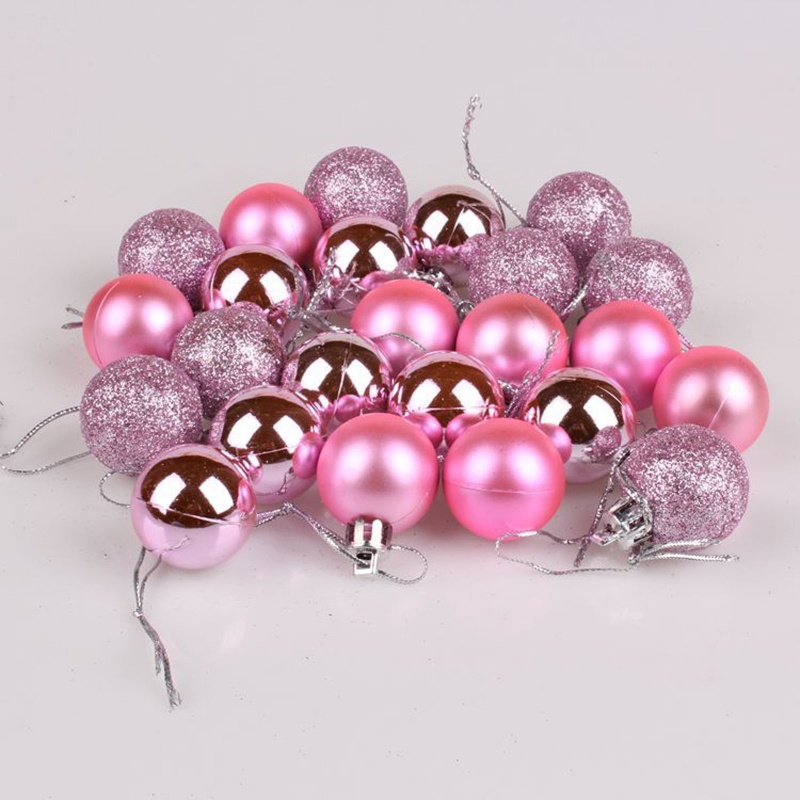 Set 24 Phụ Kiện Trang Trí Cây Thông Noel