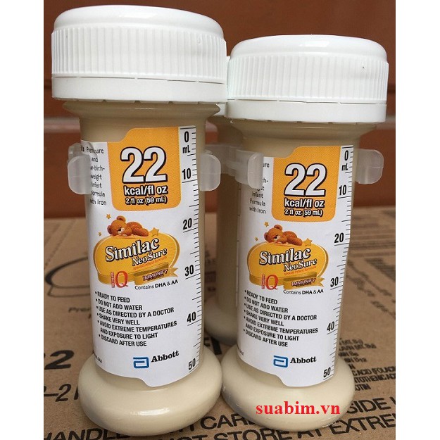 Sữa similac special care 22 kcal - dành cho trẻ sinh non, nhẹ cân ( 1 thùng 48 ống )