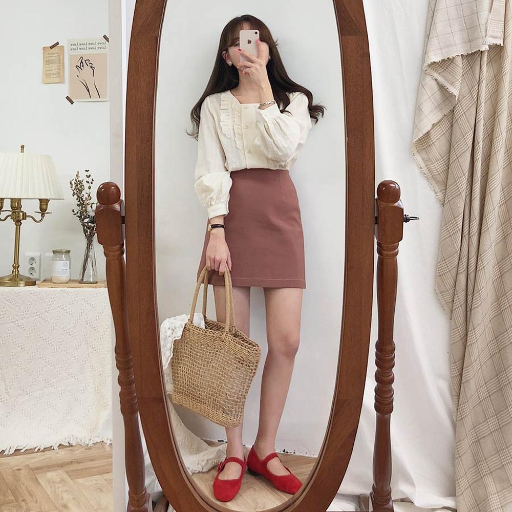 Chân Váy Dáng Chữ A Màu Trơn Phong Cách Công Chúa 2736027360 | BigBuy360 - bigbuy360.vn