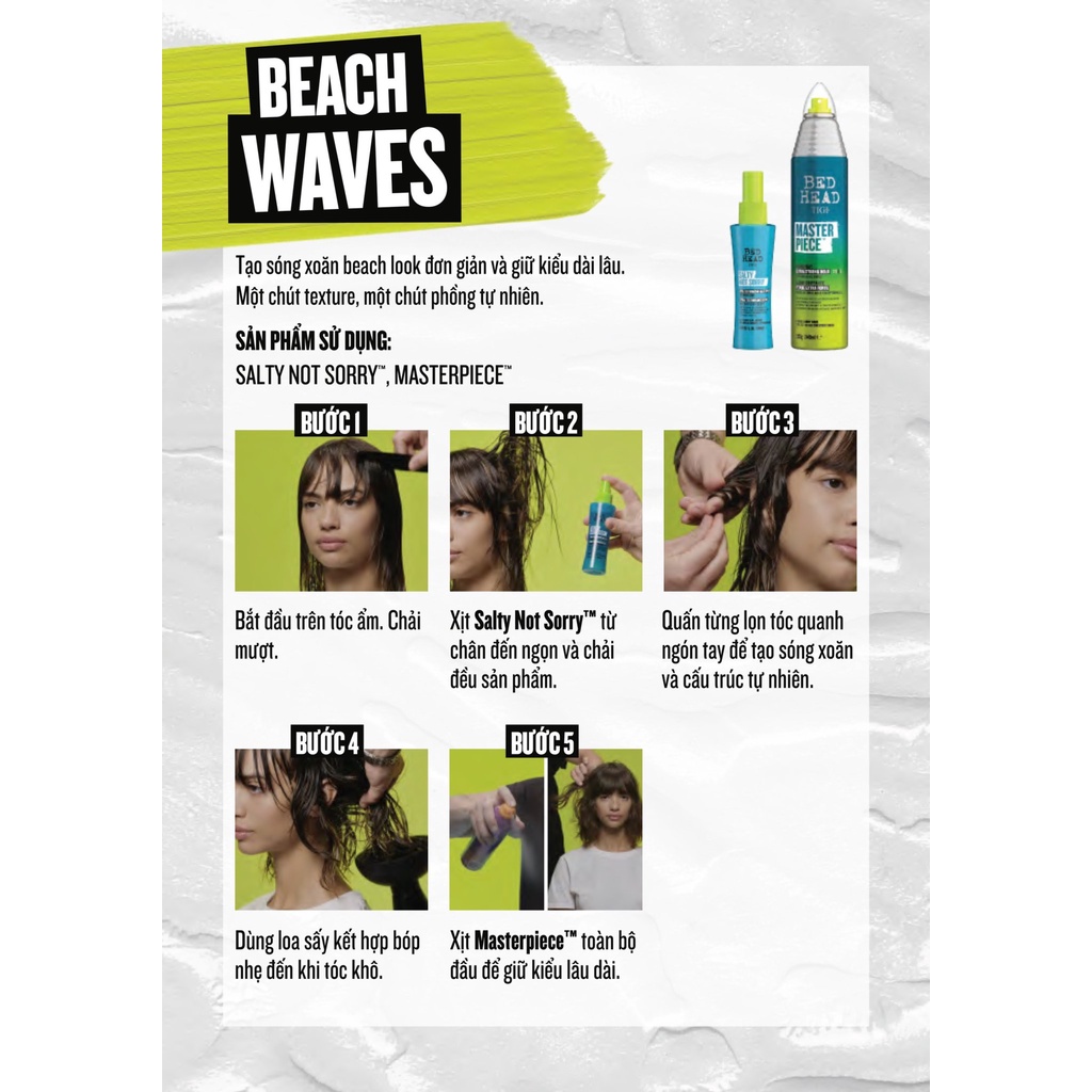 Gôm Xịt Giữ Nếp Cực Mạnh Dành Cho Tóc Cứng Dày Tigi Masterpiece Massive Shine Hairspray