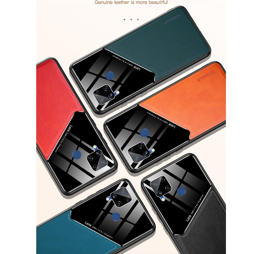 Ốp Điện Thoại Da Viền Silicon Mềm Cho Realme Narzo 30A / Narzo 30 Pro / Nazo 20 / Realme C25 / C20 / C15 / C12 Realme 8 5G