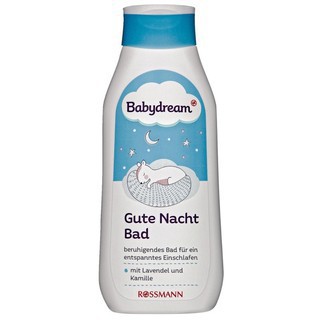 Sữa tắm BabyDream Gute nacht bad Nội địa Đức Giúp bé ngủ ngon