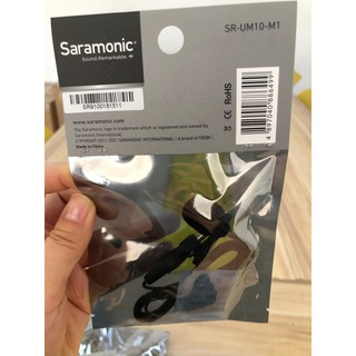 Micro cài áo Saramonic lavalier SR-UM10-M1