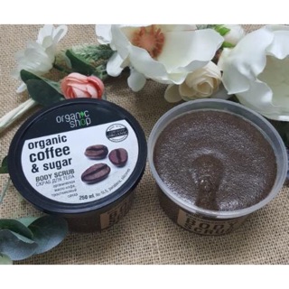 Tẩy da chết body cà phê organic shop