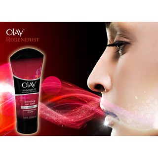 Sữa rửa mặt tẩy tế bào chết Olay Regenerist Anti Aging Detoxifying Pore Scrub Cleaser 192ml