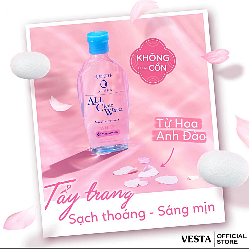 Nước Tẩy Trang Senka All Clear Water Micellar Formula 230ml | BigBuy360 - bigbuy360.vn