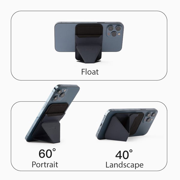 Giá Đỡ Điện Thoại MagSafe MOFT Snap-On Phone Stand & Wallet Dùng Cho iPhone 12 Series Tích Hợp Ví Đựng Thẻ Tiện Lợi