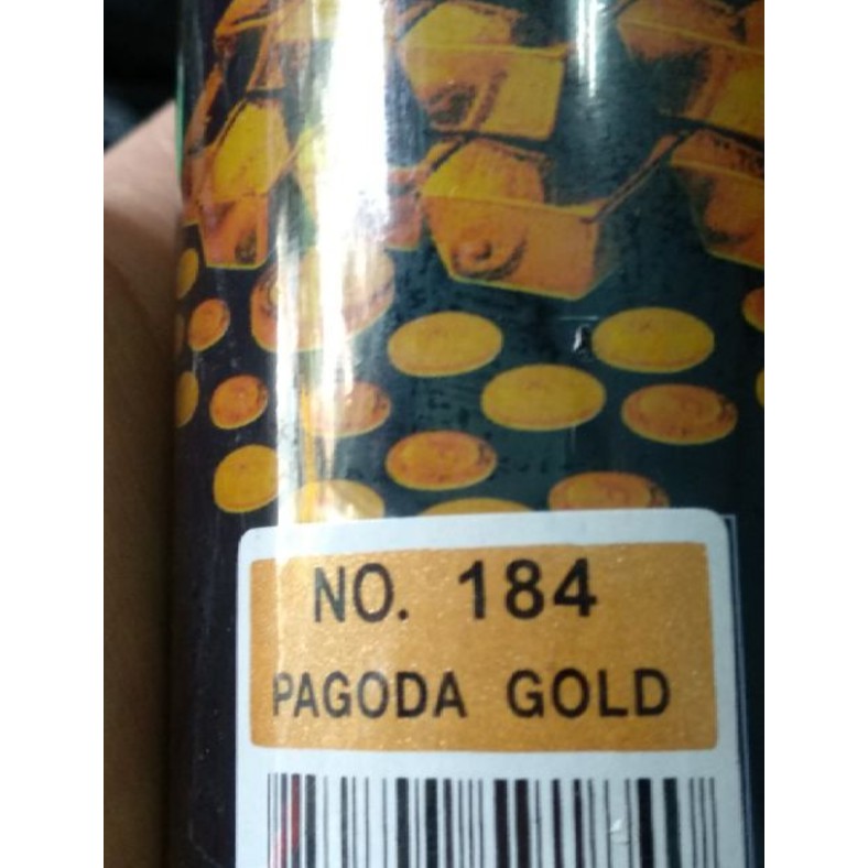 Sơn xịt hiệu ứng xi vàng Bosny Pagoda Gold No.184