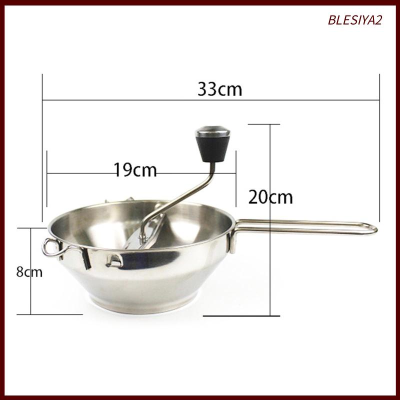 Máy Nghiền Khoai Tây Nghiền Có 3 Đĩa Giao Diện Được