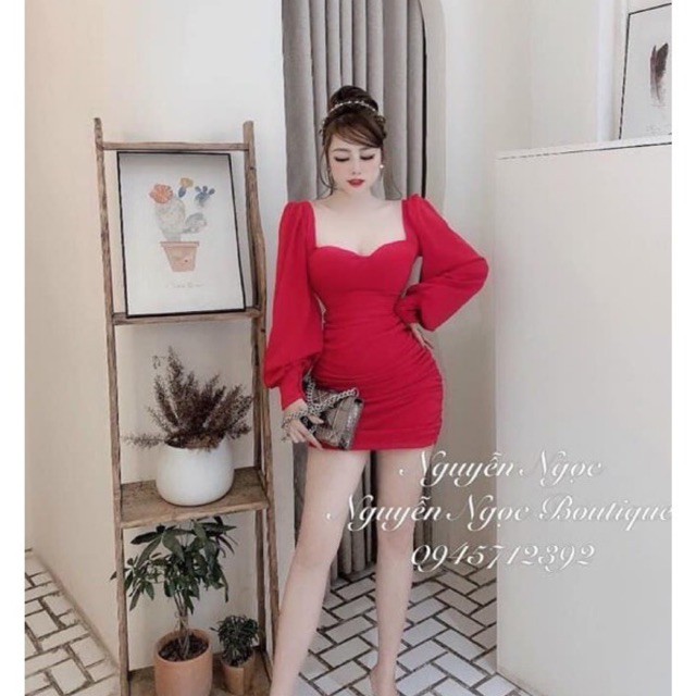 Đầm body đẹp ❤️FREESHIP❤️ Hàng chuẩn bán shop