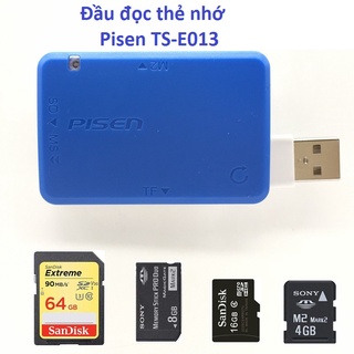 Đầu đọc thẻ nhớ pisen ts-013
