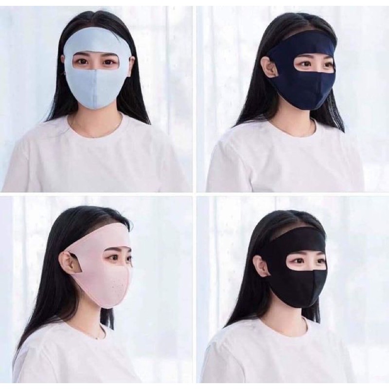 Khẩu trang ninja chống nắng (Không viền) | BigBuy360 - bigbuy360.vn