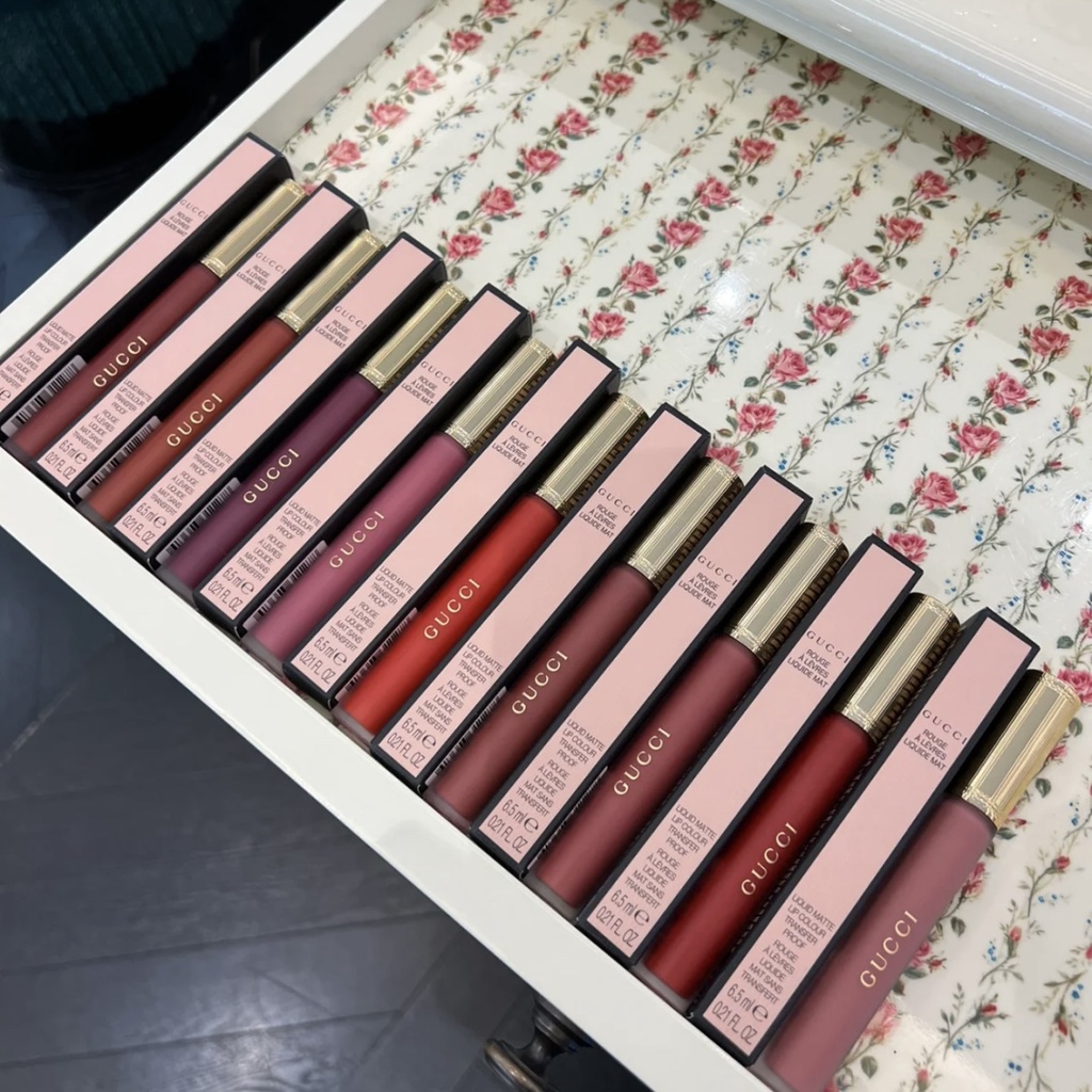 Son Kem Lì Gucci 2022 505 Lá Phong Đỏ Nâu 6.5ml