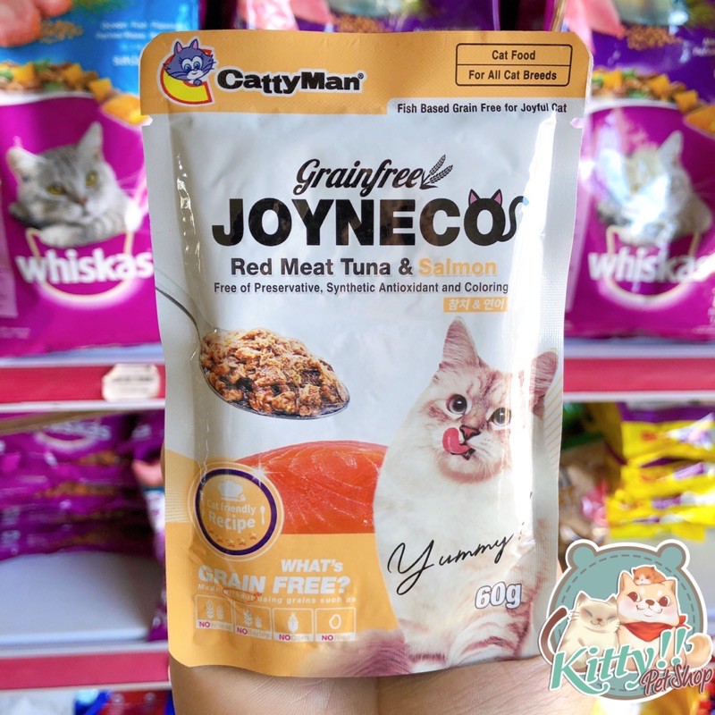Thức ăn pate cho mèo không tinh bột Joyneco Grain Free thương hiệu Nhật made in Vietnam đủ vị Doggy Man, Kitty Pet Shop