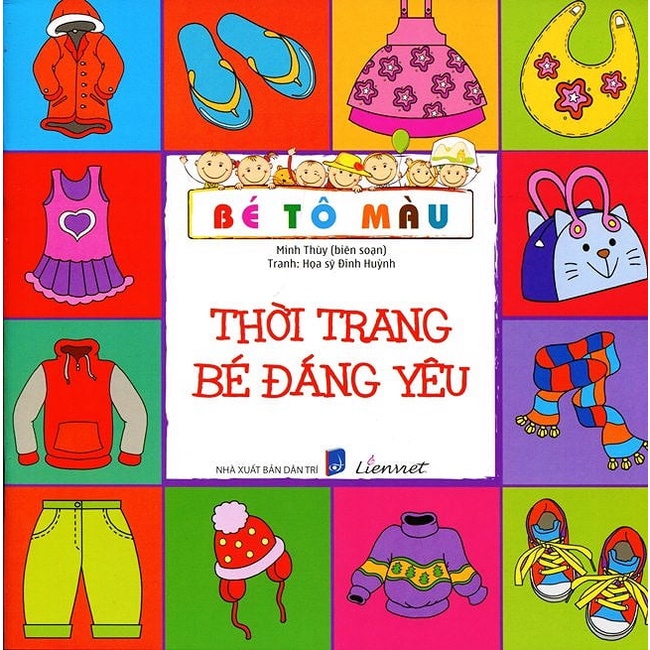Sách Bé Tô Màu - Thời Trang Bé Đáng Yêu