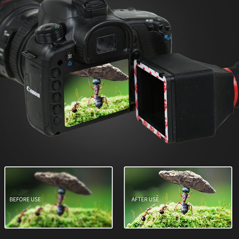 3.2-Inch Camera Viewfinder, 3X SLR Screen Magnification Viewfinder