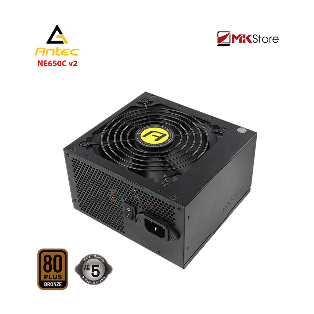 Nguồn máy tính Antec NE650C v2 - 650W 80 Plus Bronze