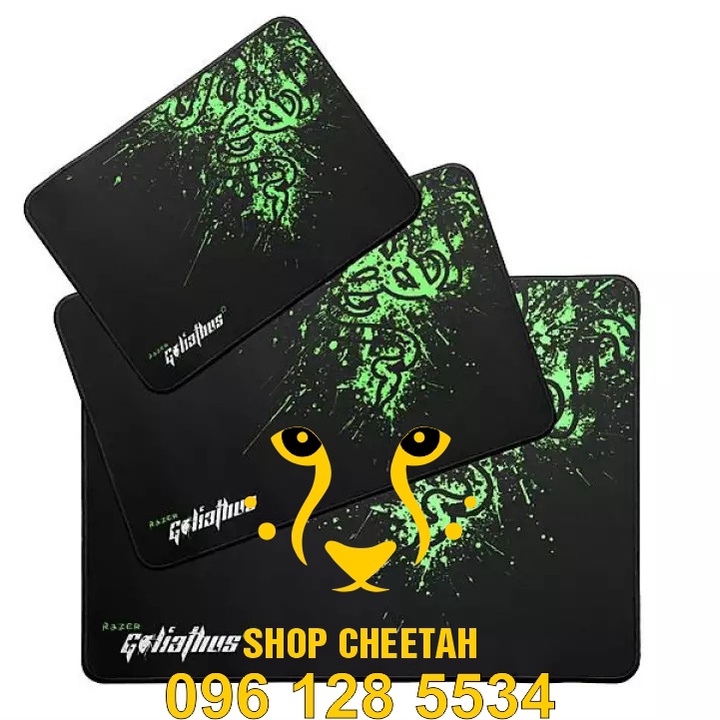 Miếng lót chuột chơi Game Razer, bàn di chuột cỡ lớn size 300x250x4mm mặt vải cao cấp bo viền độ chính xác cao