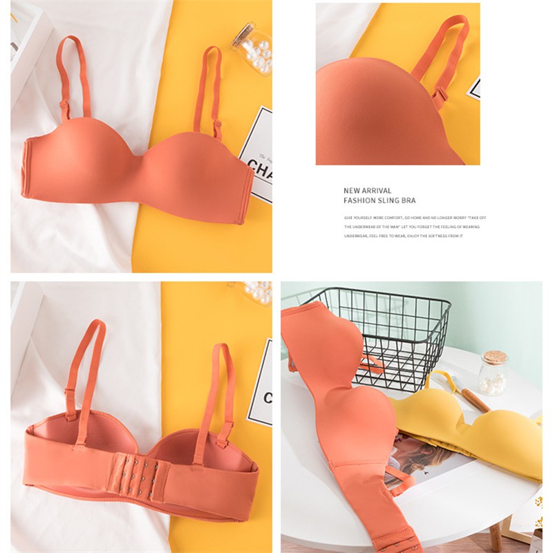 Áo lót nâng ngực tàng hình không dây không gọng không đường may chống trượt cho nữ | BigBuy360 - bigbuy360.vn