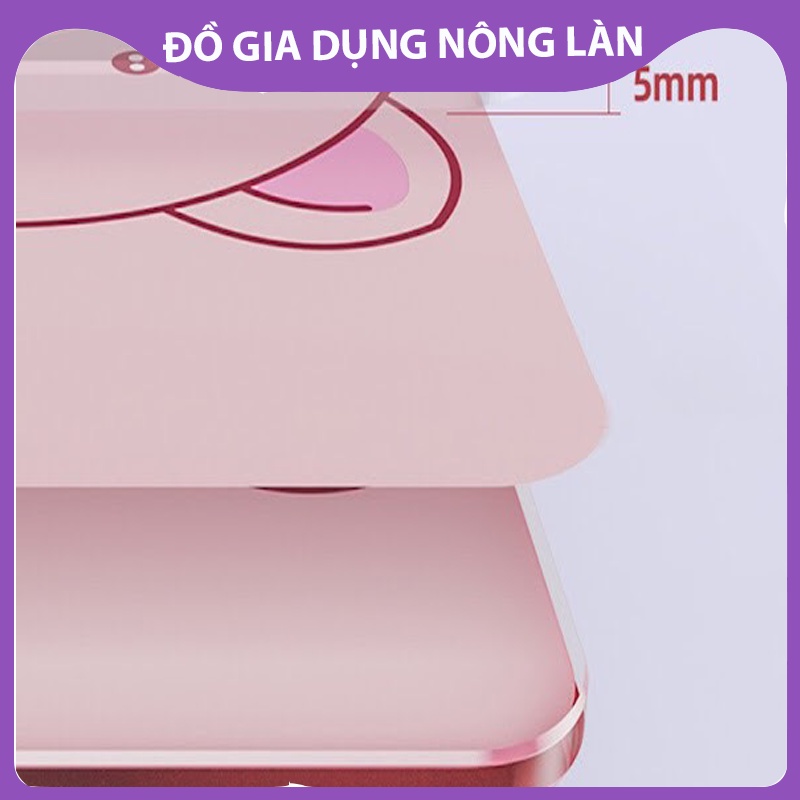 Cân sức khỏe heo hồng sạc điện - màn hình LCD NL Shop
