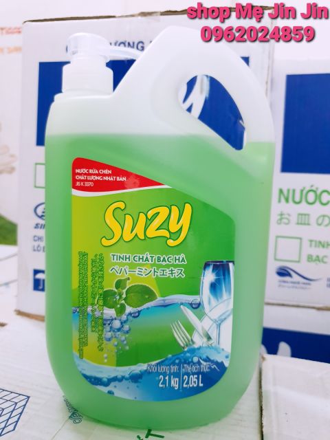 Nước rửa chén bát Suzy Nhật Bản 2,1kg - dầu rửa bát thành phần Hữu Cơ, chất lượng nhật bản.