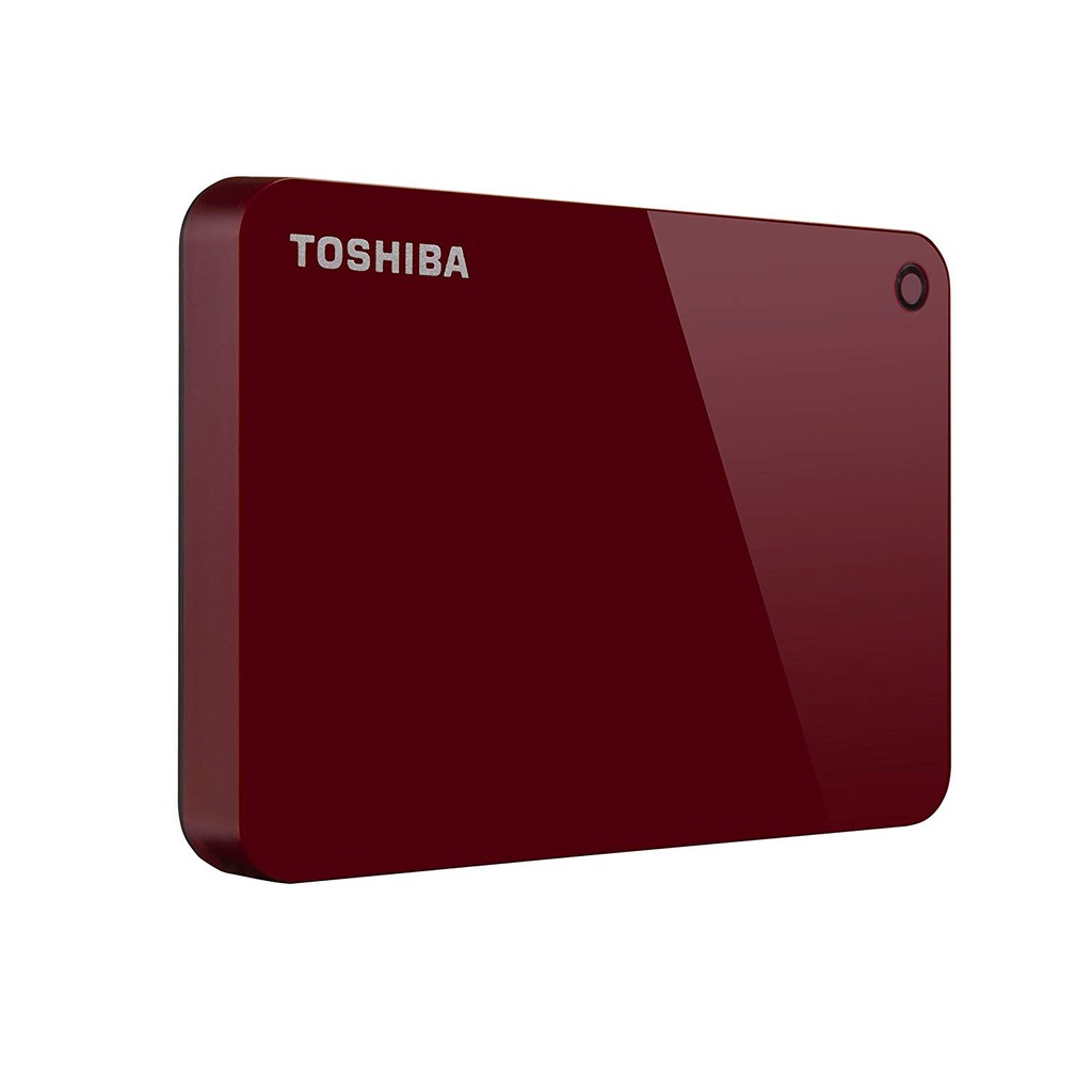 Ổ Cứng Di Động Toshiba Canvio Advance 2TB USB 3.0 HDTC920XR3AA - Màu Đỏ