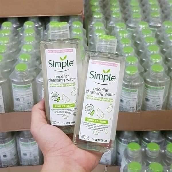 Nước tẩy trang dịu nhẹ Simple Kind to Skin Micellar Cleansing Water 🌿 | BigBuy360 - bigbuy360.vn