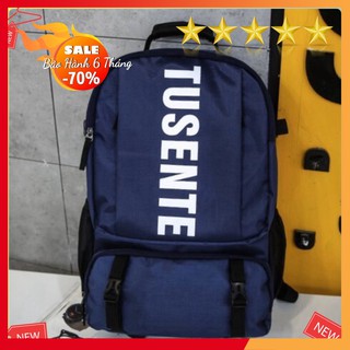 🔥Freeship🔥 Balo thời trang đựng laptop, đi học, du lịch - TUSENTE chất Poly bền/ balo/ cặp/ balo du lịch/ balo laptop