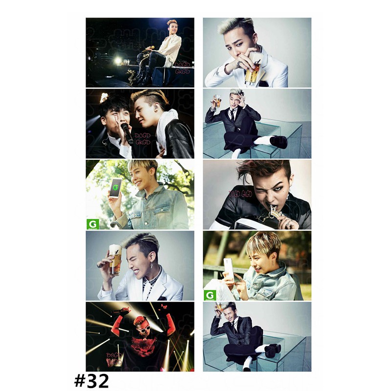 Bộ hình dán sticker BIGBANG GD G-DRAGON