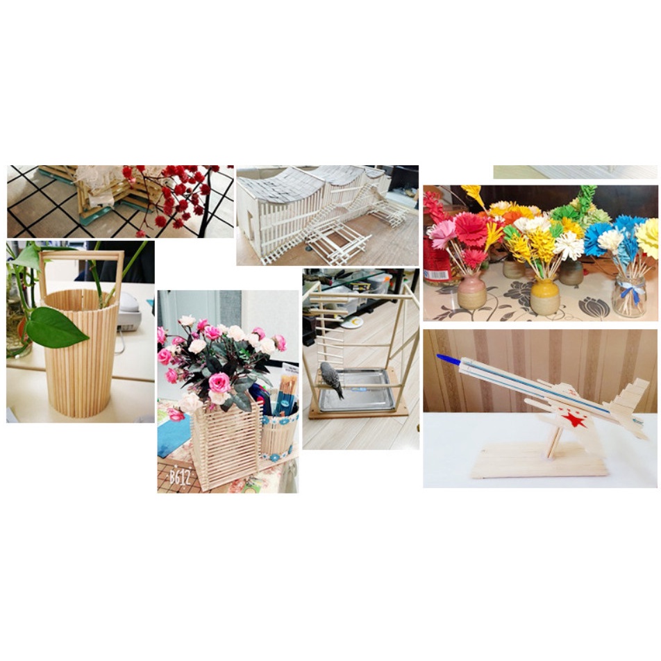 Que Gỗ Tròn Dài 30cm , 40cm , Que Gỗ Làm Mô Hình