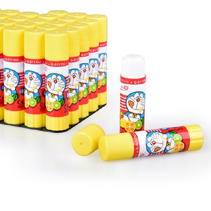 ( 1 Hộp 30 Thỏi ) Hồ Dán Khô Doraemon G011/DO Thiên Long Camshop