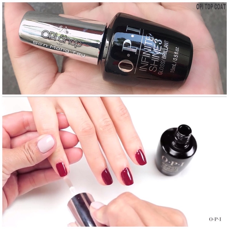SƠN BÓNG MAU KHÔ NẮP BẠC OPI