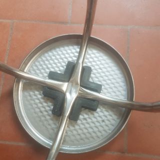 Ghế đôn inox chân tròn siêu bền