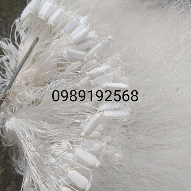 Lưới đánh cá 1 màn then 3 cao 1,2m dài 60m bắt cá rô phi và các loại cá khác