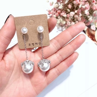 Khuyên tai bạc S925 loại dài